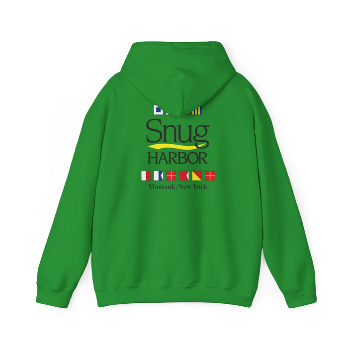 Snug Harbor Hoodie | Montauk Nautical Flag Design