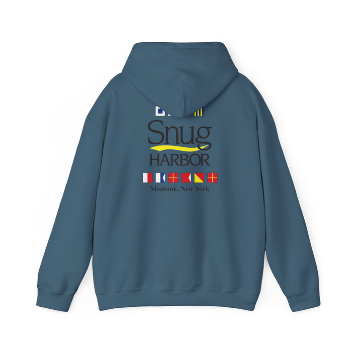 Snug Harbor Hoodie | Montauk Nautical Flag Design