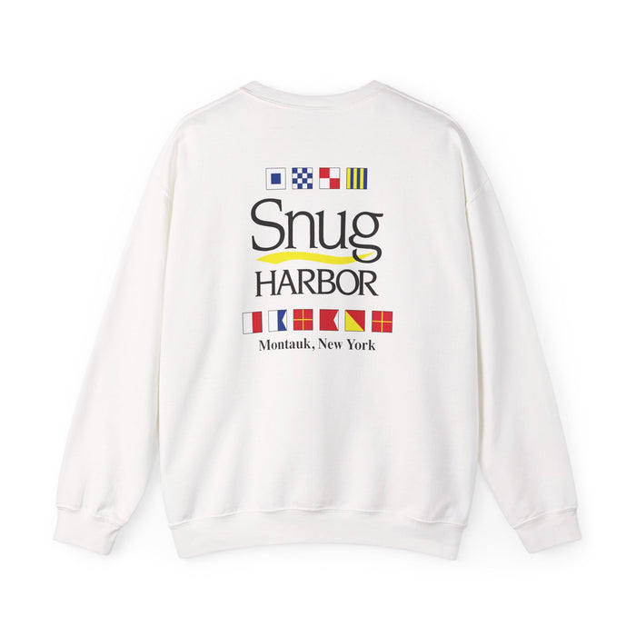 Snug Harbor Unisex Crewneck Sweatshirt - Cozy Nautical Style