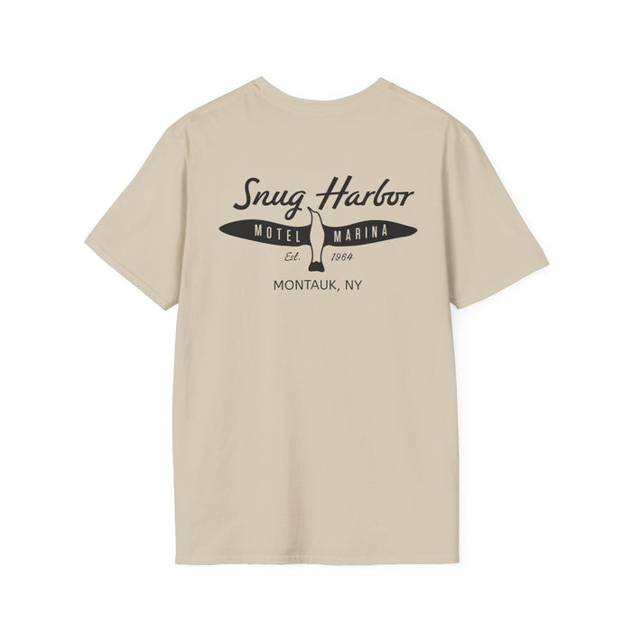 Snug Harbor Seagull logo T-Shirt | Motel Marina graphic tee