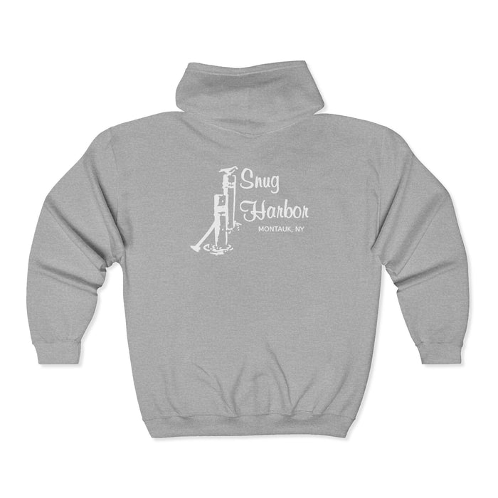 Unisex Full Zip Hooded Sweatshirt - Cozy Black Hoodie for Casual Comfort