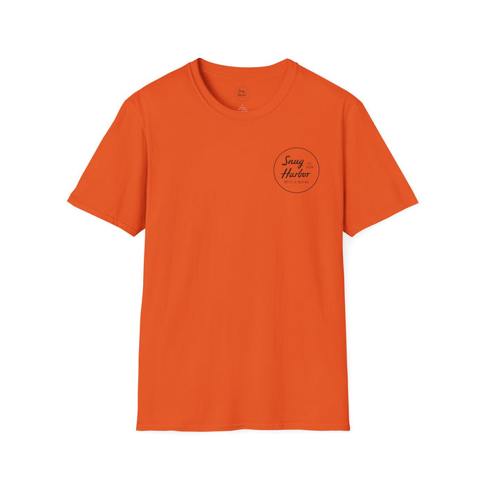 Snug Harbor Seagull logo T-Shirt | Motel Marina graphic tee