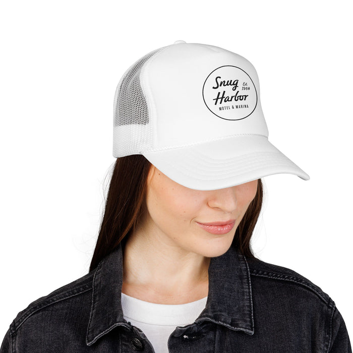 Trucker Hat — "Snug Harbor" Mesh Foam Cap