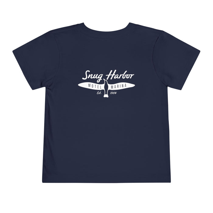 Toddler Tee — "I'm a Snuggler" Graphic Shirt (Snug Harbor Back Logo)