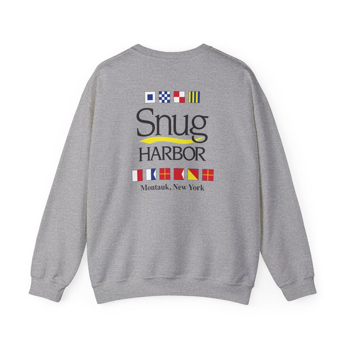 Snug Harbor Unisex Crewneck Sweatshirt - Cozy Nautical Style