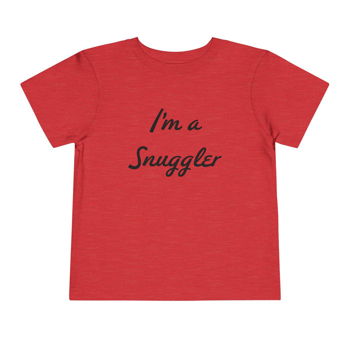 Toddler Tee "I'm a Snuggler" – Cute Baby Snug Harbor Graphic Shirt