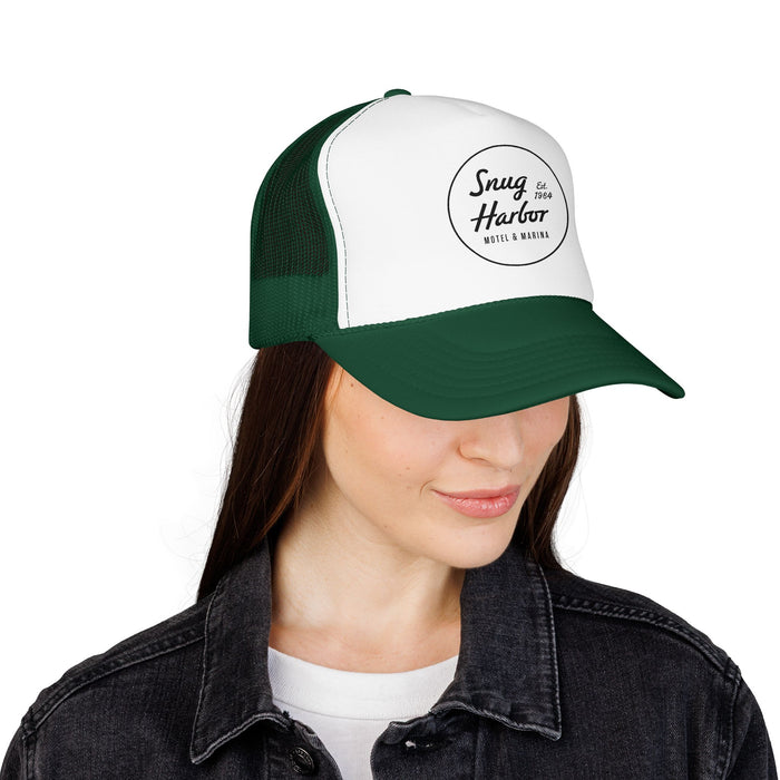 Trucker Hat — "Snug Harbor" Mesh Foam Cap