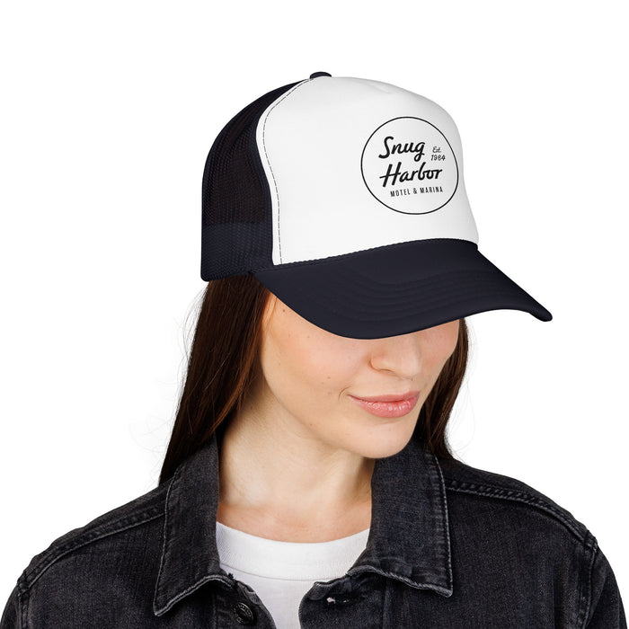 Trucker Hat — "Snug Harbor" Mesh Foam Cap