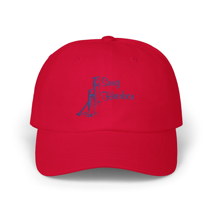 Classic Dad Cap - Snug Harbor Embroidered Adjustable Hat for Boat Lovers