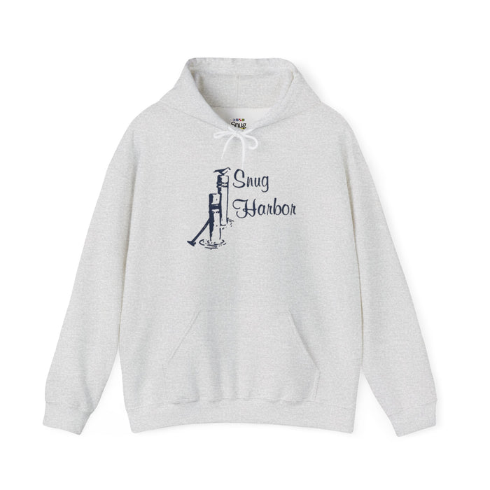 Snug Harbor Hoodie | Montauk Nautical Flag Design