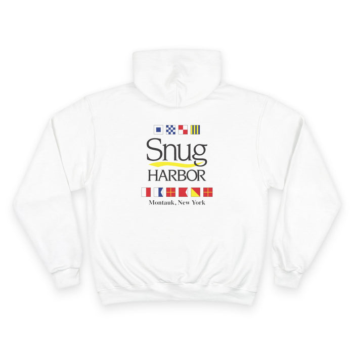 Snug Harbor Champion Hoodie - Cozy Montauk Style