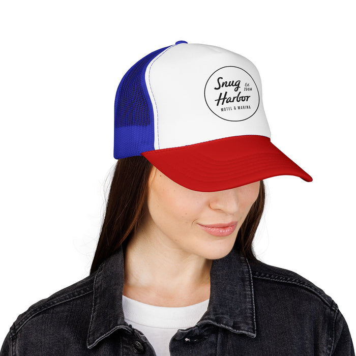 Trucker Hat — "Snug Harbor" Mesh Foam Cap