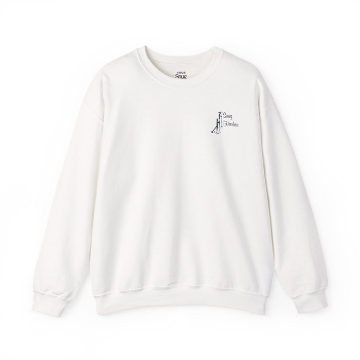 Snug Harbor Unisex Crewneck Sweatshirt - Cozy Nautical Style