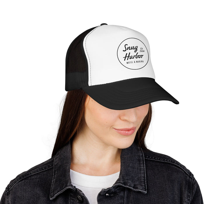 Trucker Hat — "Snug Harbor" Mesh Foam Cap