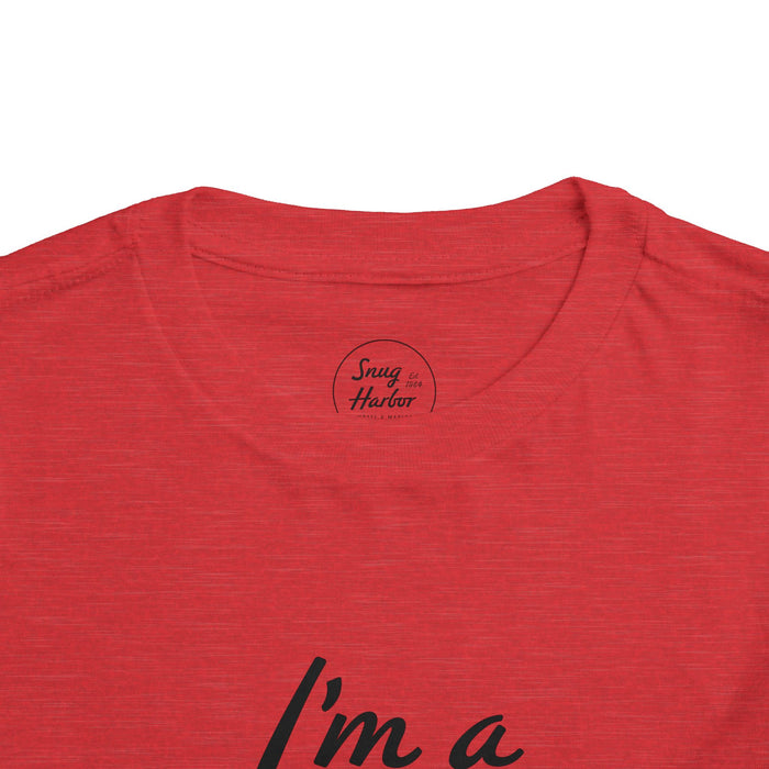Toddler Tee "I'm a Snuggler" – Cute Baby Snug Harbor Graphic Shirt