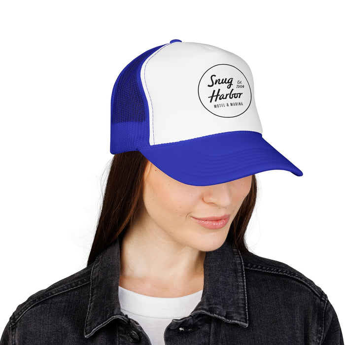 Trucker Hat — "Snug Harbor" Mesh Foam Cap