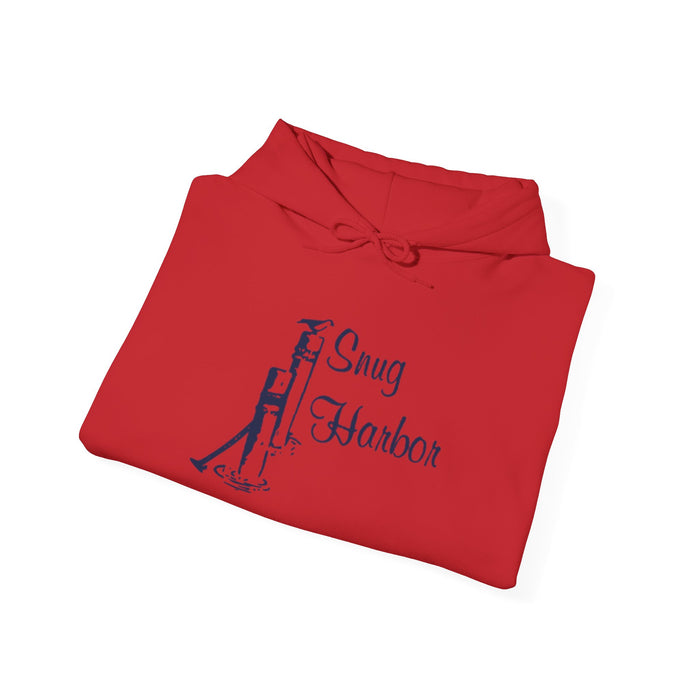 Snug Harbor Hoodie | Montauk Nautical Flag Design