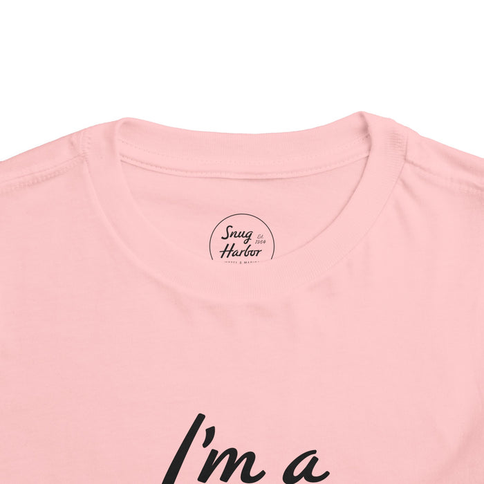 Toddler Tee "I'm a Snuggler" – Cute Baby Snug Harbor Graphic Shirt