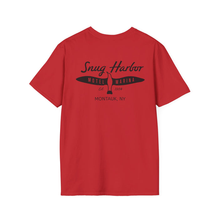 Snug Harbor Seagull logo T-Shirt | Motel Marina graphic tee