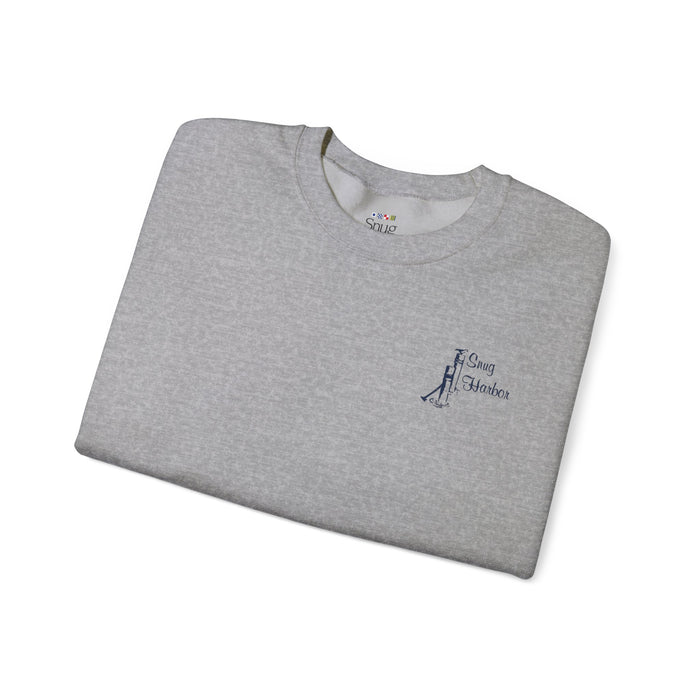 Snug Harbor Unisex Crewneck Sweatshirt - Cozy Nautical Style