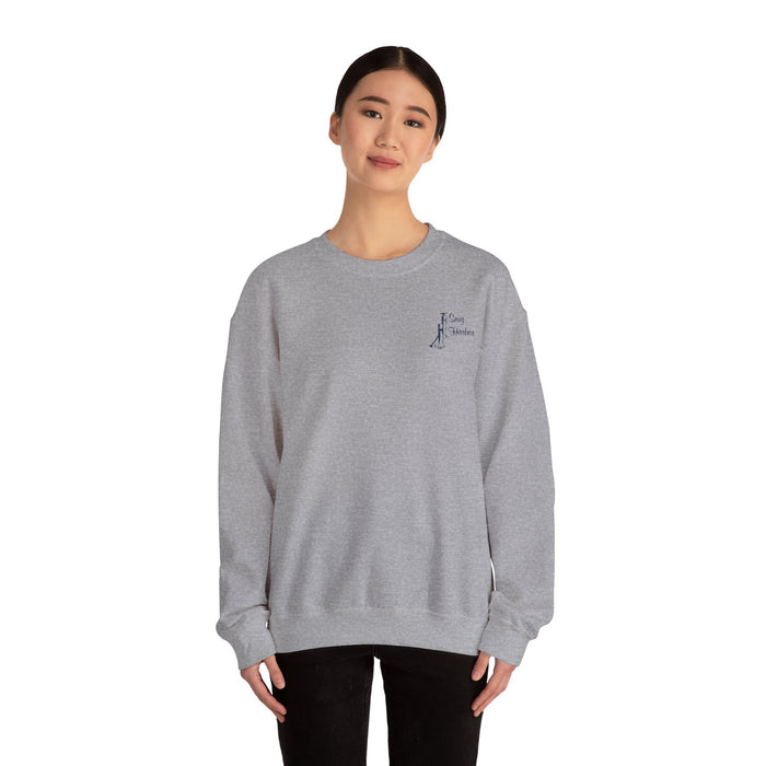 Snug Harbor Unisex Crewneck Sweatshirt - Cozy Nautical Style