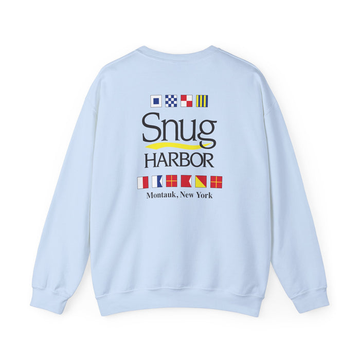 Snug Harbor Unisex Crewneck Sweatshirt - Cozy Nautical Style