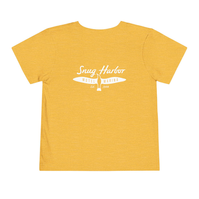 Toddler Tee — "I'm a Snuggler" Graphic Shirt (Snug Harbor Back Logo)
