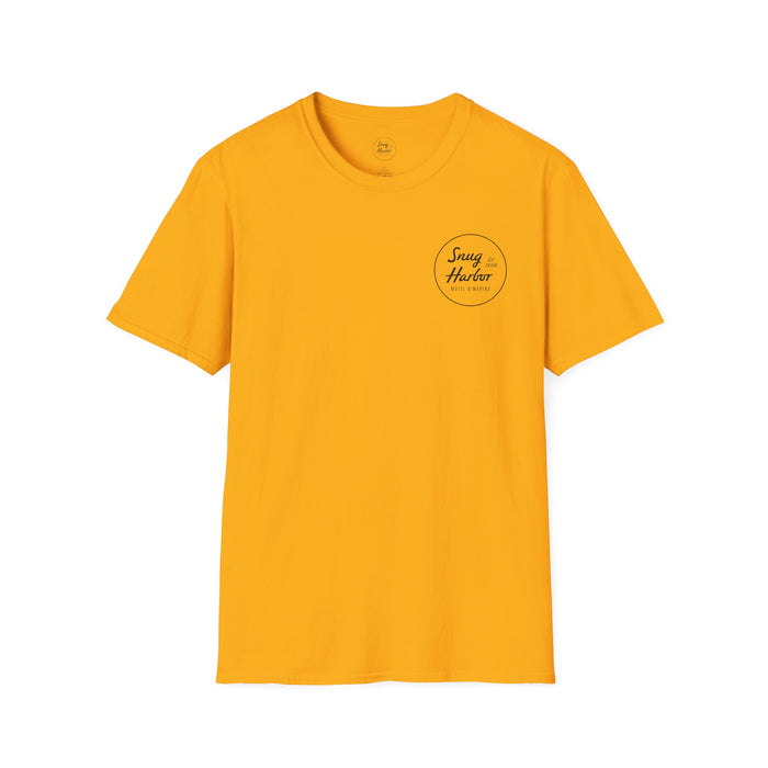 Snug Harbor Seagull logo T-Shirt | Motel Marina graphic tee
